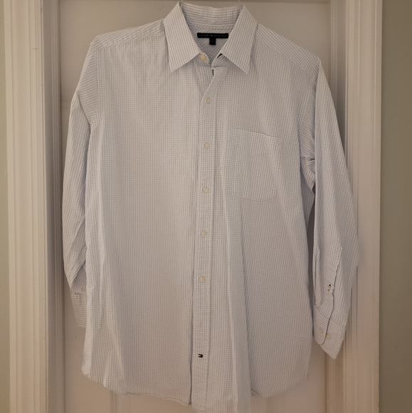 TOMMY HILFIGER: DRESS SHIRT. Size- L - Picture 2 of 11